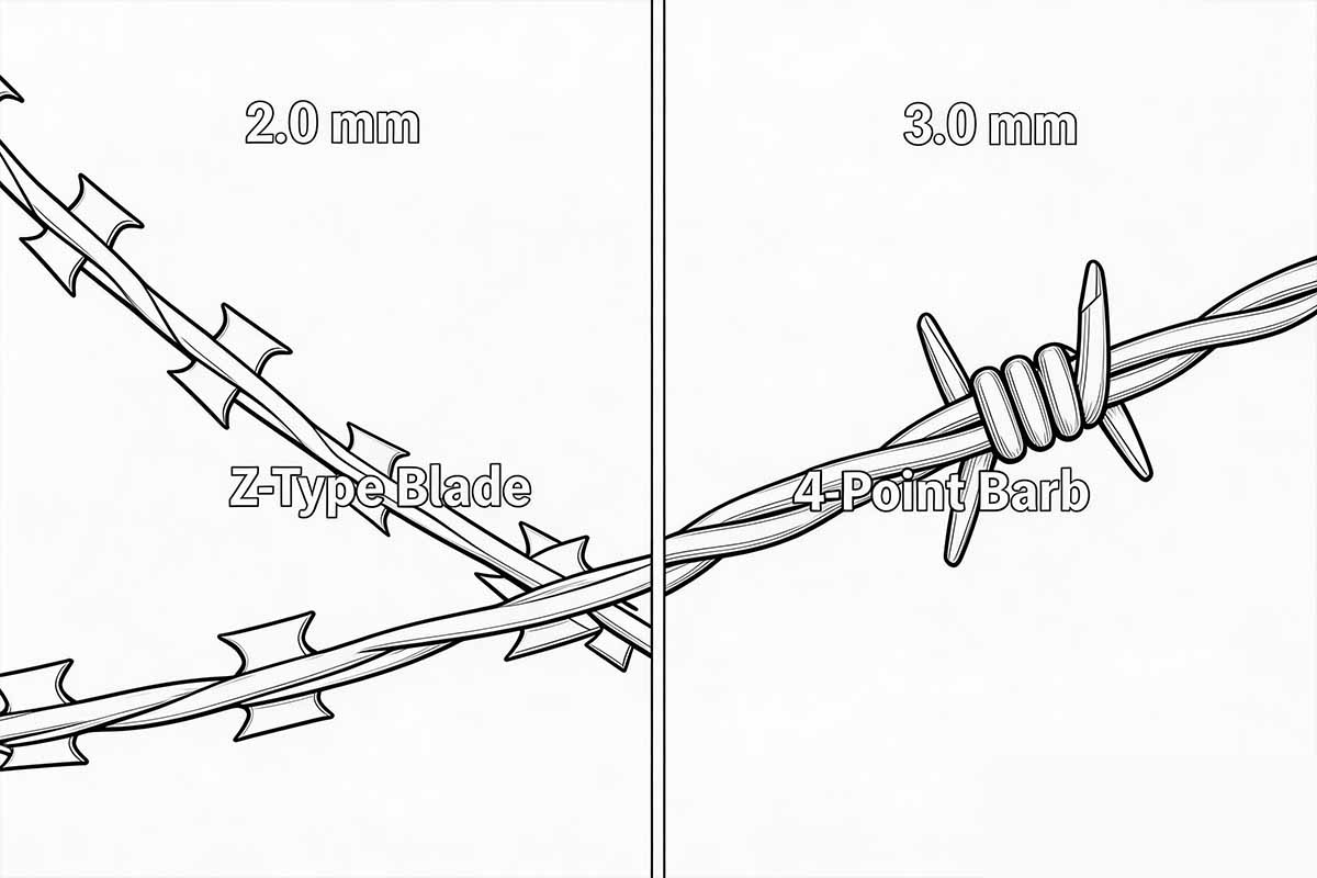 螺旋状刀片刺绳在机场隔离区安防工程中的应用实拍